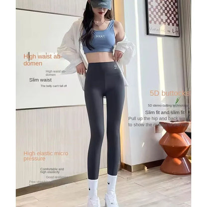 1PC High-waisted Yoga leggings Athletic tights Warm women&