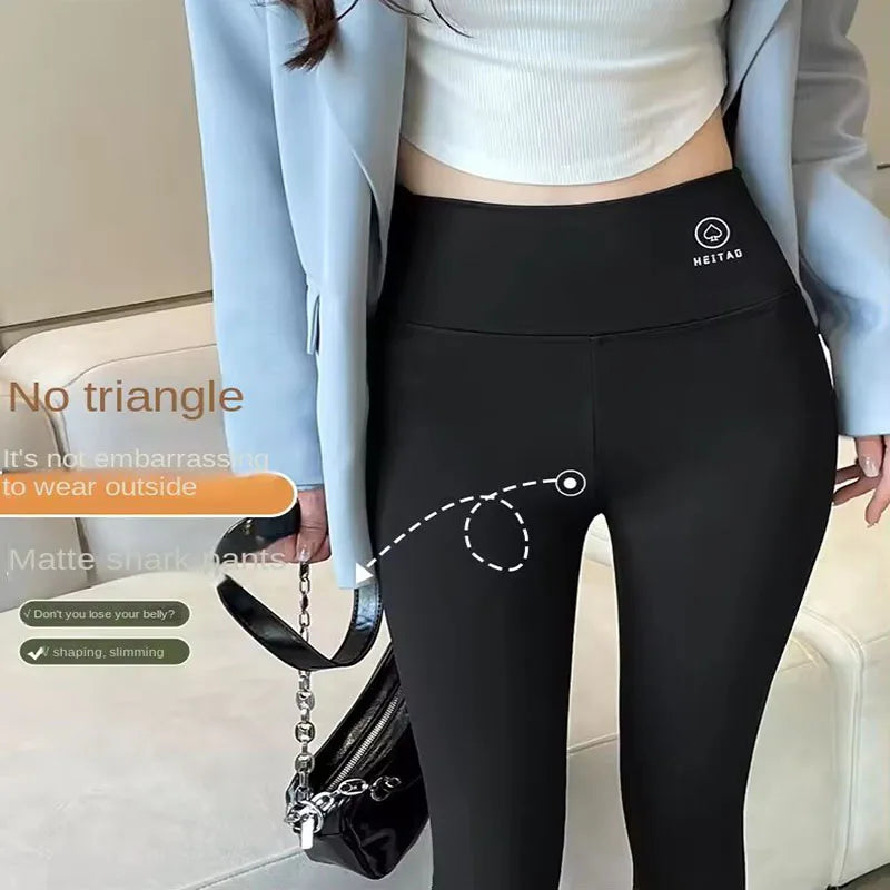 1PC High-waisted Yoga leggings Athletic tights Warm women&