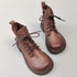 Careaymade-100% Genuine leather wide version Casual women big size short boots,Men&