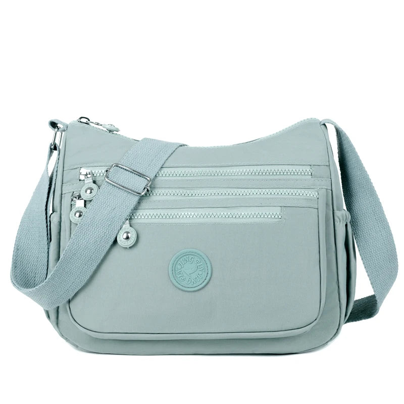 Shoulder Bag Crossbody Bag for Women Messenger Bags Waterproof Nylon Ladies Handbag.