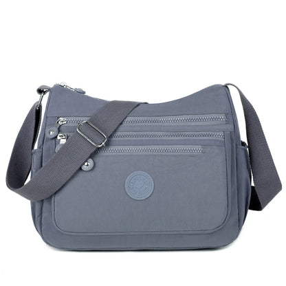 Shoulder Bag Crossbody Bag for Women Messenger Bags Waterproof Nylon Ladies Handbag.