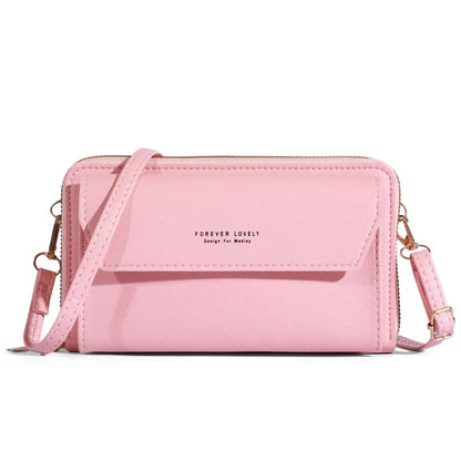 2023 New Crossbody Bag for Women Summer Small Market Simple One Shoulder Bag for Mobile Phone Double Layer Casual Small Body Bag.