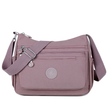 Shoulder Bag Crossbody Bag for Women Messenger Bags Waterproof Nylon Ladies Handbag.