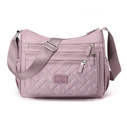 Shoulder Bag Crossbody Bag for Women Messenger Bags Waterproof Nylon Ladies Handbag.